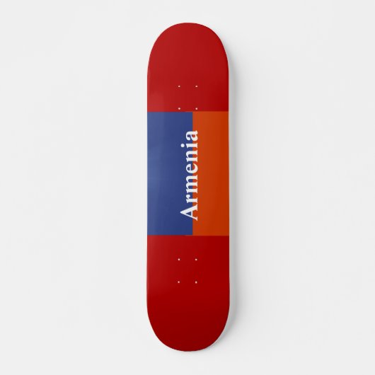 Red Blue Orange Skateboard (Vorne)