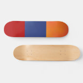 Red Blue Orange Skateboard (Horizontal)