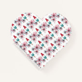 Red Blue Patriotic Rocket Pop Popsiwork Fireworks Notizblock (Vorderseite)