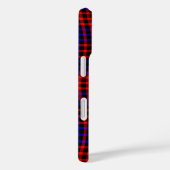 Red Blue Plaid Checker Seamless Pattern Case-Mate iPhone Hülle (Rückseite / Rechts)