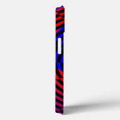 Red & Blue Spiral von Kenneth Yoncich Case-Mate iPhone Hülle (Rückseite / Rechts)