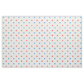 Red & Blue Spots Stoff (Fat Quarter (45,7 x 55,9 cm))