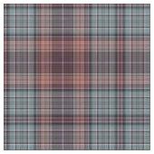 Red Blue Tartan Kariert Stoff (Nahaufnahme)