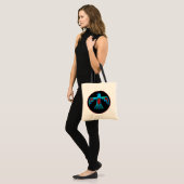 Red & Blue Thunderbird Tote Bag Tragetasche (Vorderseite (Model))