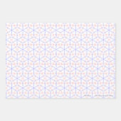 Red Blue Tulip Buds Geschenkpapier Set (Vorderseite 3)