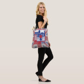 Red Blue United Flag London Scene Year Tasche (Am Model)