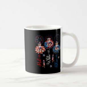 Red Blue White Three Niedliche Australian Shepherd Kaffeetasse