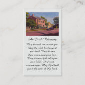 Red Blue Yellow Green Safely Home Visitenkarte (Vorderseite)