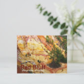 Red Bluff auf Autobahn 587 Postkarte (Stehend Vorderseite)