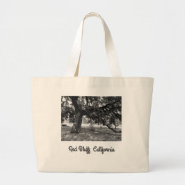 Red Bluff Tote Bag mit Landschaftlicher Fotografie Jumbo Stoffbeutel