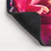 Red Blume Attitude Zitat Inspiration Mousepad (Ecke)