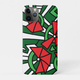 Red Blume Doodle Art Case-Mate iPhone Hülle