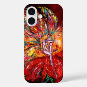 RED BLUME FAIRA Fantasy iPhone 16 Hülle
