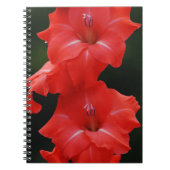 Red Blume Journal-Notebook Notizblock (Vorderseite)