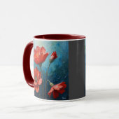 Red Blume Joy Tasse (Vorderseite Links)