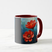 Red Blume Joy Tasse (VorderseiteRechts)
