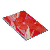 Red Blume Notebook Notizblock (Rechte Seite)