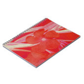 Red Blume Notebook Notizblock (Linke Seite)