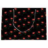 Red Blume Poppicks Geschenktasche Große Geschenktüte (Vorderseite)