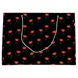 Red Blume Poppicks Geschenktasche Große Geschenktüte
