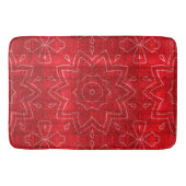 Red Blume Power Badematte (Vorderseite)