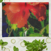 Red Blume Power Geschirrtuch (Gefaltet)