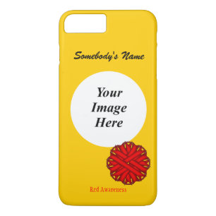 Red Blume Ribbon Template von Kenneth Yoncich Case-Mate iPhone Hülle