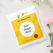 Red Blume Ribbon Template von Kenneth Yoncich Geschenktütchen (Versiegelt)