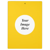 Red Blume Ribbon Template von Kenneth Yoncich Klemmbrett (Rückseite)