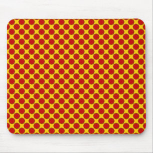 Red Blume Ribbon von Kenneth Yoncich Mousepad