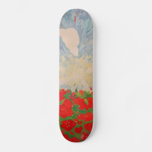 Red Blume Skateboard