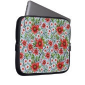 Red Blume Sky Garden Laptopschutzhülle (Vorne Rechts)