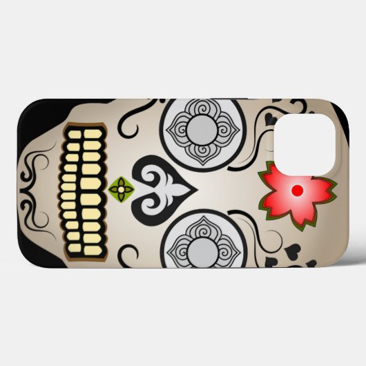 Red Blume Sugar Case-Mate iPhone Hülle (Rückseite (Horizontal))