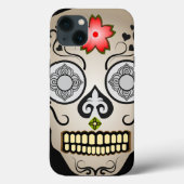 Red Blume Sugar Case-Mate iPhone Hülle (Rückseite)