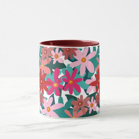 RED-BLUME TASSE (Zentrum)