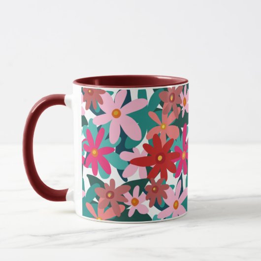 RED-BLUME TASSE (Links)