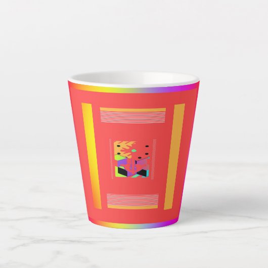 RED BLUME Tazas Latte Tasse (Vorderseite)