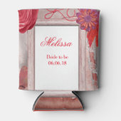 Red Blume Wedding Beauty Dosenkühler (Vorderseite)