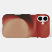 Red Blur Case-Mate iPhone Hülle (Rückseite (Horizontal))