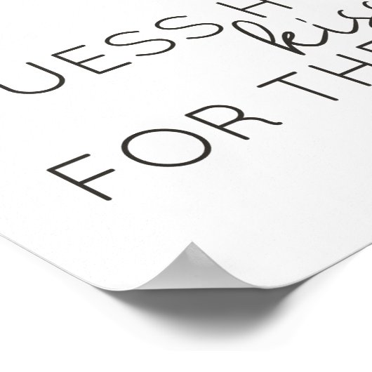 Red Blush Floral Rosen Ratings Wie viele Kisses Ga Poster (Ecke)