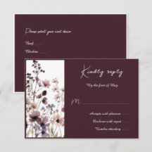 Red Blush Floral Wedding Elegant Romantic