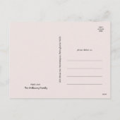 Red Boho Polka Dot Happy Holidays 5 Foto Feiertagspostkarte (Rückseite)