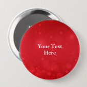 Red Bokeh Design TEMPLATE Button (Vorne & Hinten)