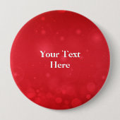Red Bokeh Design TEMPLATE Button (Vorderseite)