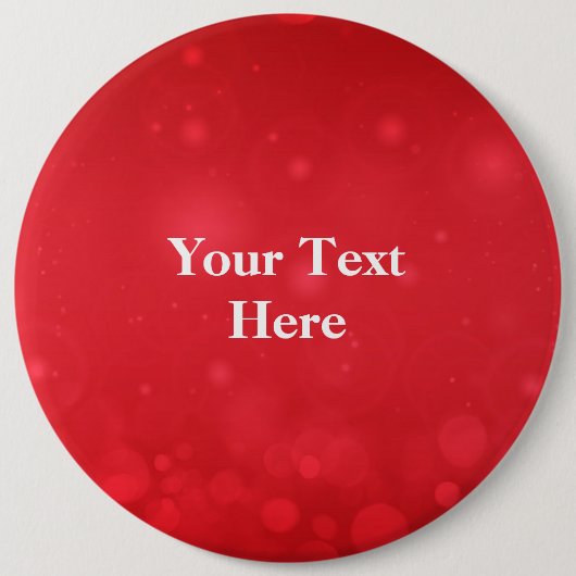 Red Bokeh Design Template, personalisieren Button (Vorderseite)