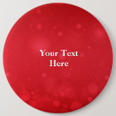 Red Bokeh Designvorlage Button (Vorderseite)