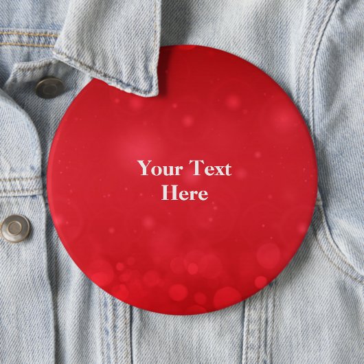 Red Bokeh Designvorlage Button (Beispiel)
