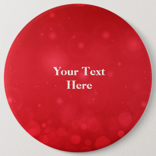 Red Bokeh Designvorlage Button