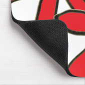 Red Boogie Mousepad (Ecke)