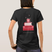Red Books School T - Shirt für Bibliothekare mit N (Rückseite)